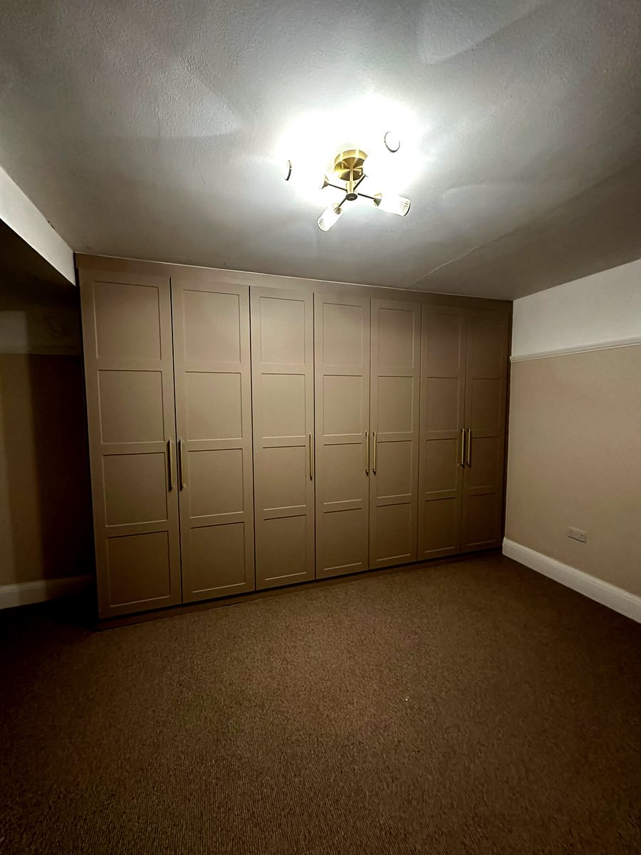 Bespoke wardrobe project #95 — a hand-finished piece by our studio