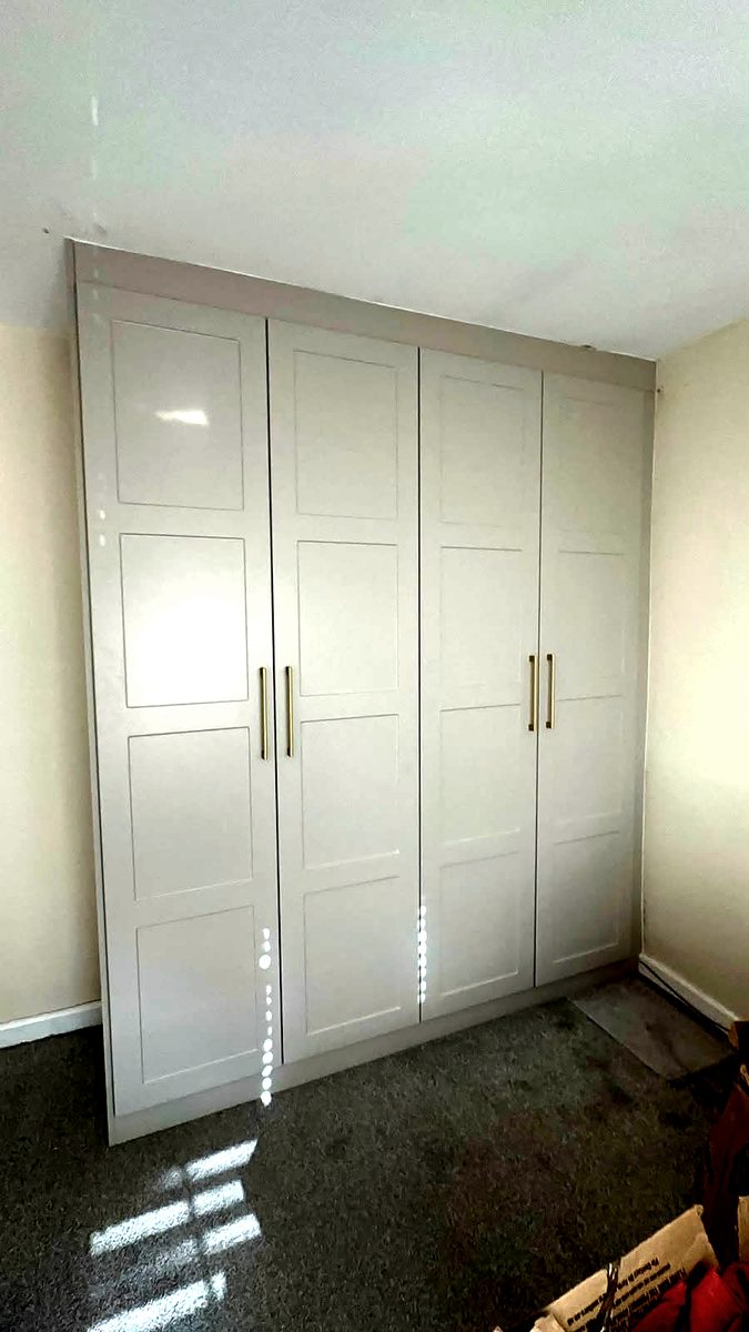 Bespoke wardrobe project #6 — a hand-finished piece by our studio