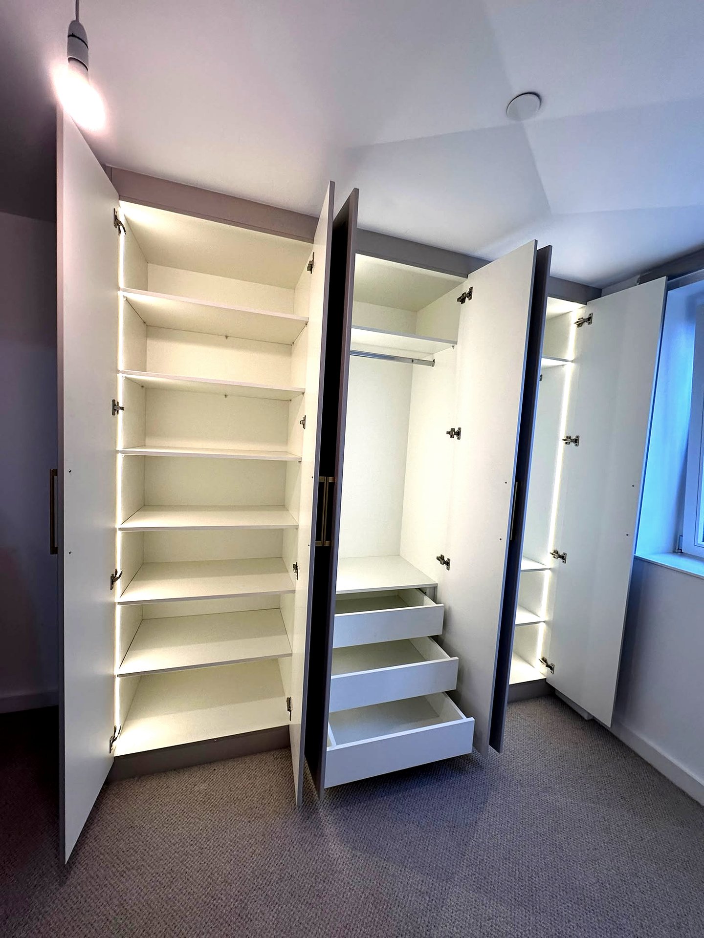 Luxury Storage Solutions — hand-finished bespoke project