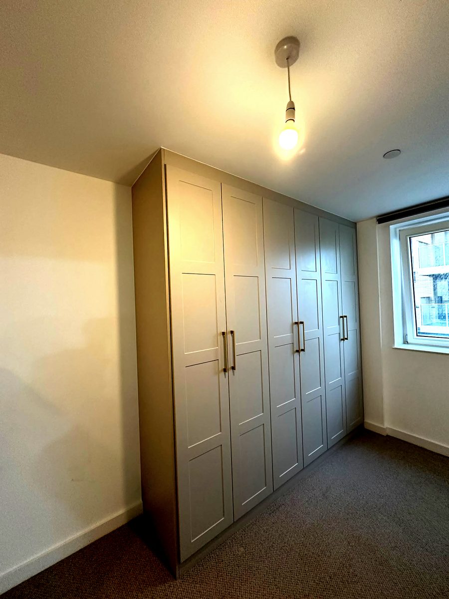 Bespoke wardrobe project #45 — a hand-finished piece by our studio