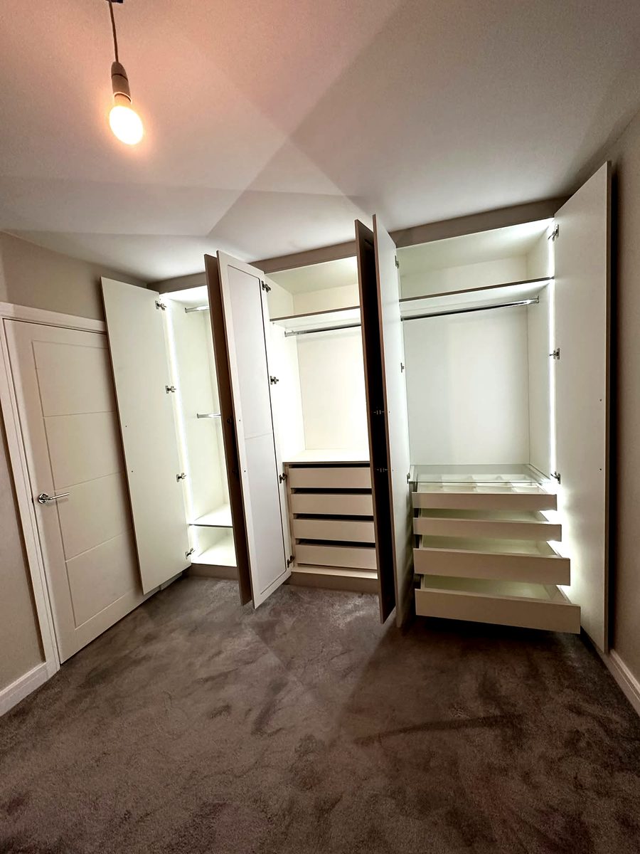 Dressing Rooms — recent bespoke project