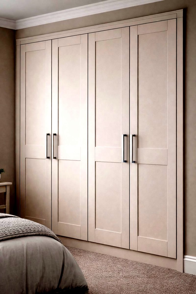 Bespoke wardrobe project #99 — a hand-finished piece by our studio