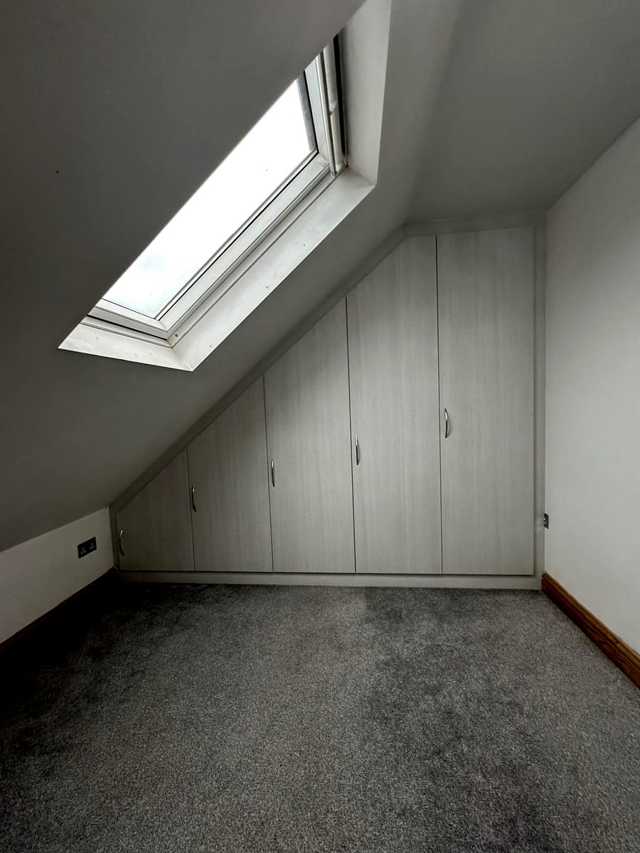 Bespoke wardrobe project #83 — a hand-finished piece by our studio