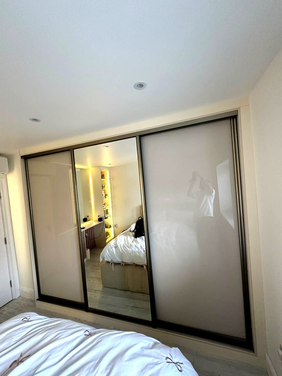 Bespoke wardrobe project #51 — a hand-finished piece by our studio
