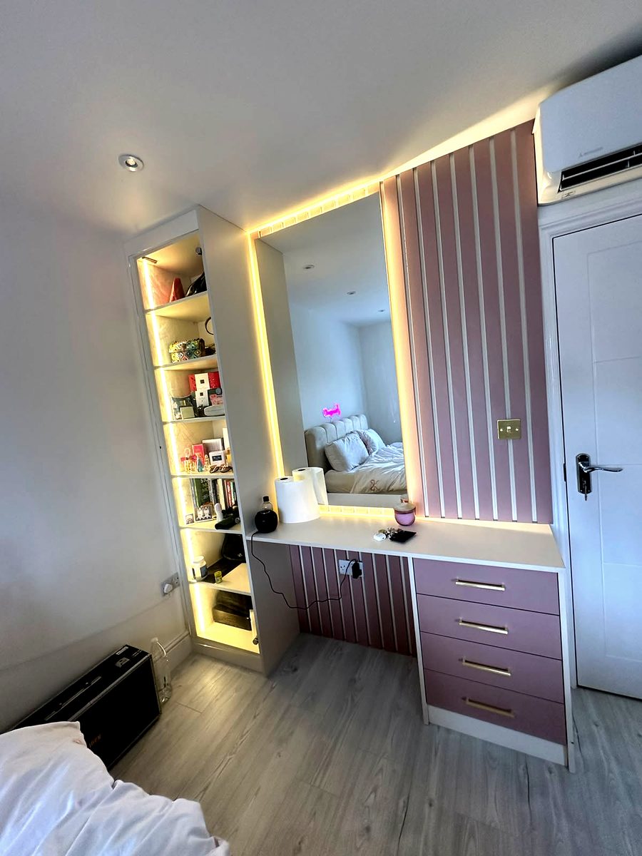 Dressing Rooms — a bespoke dressing rooms project by our studio
