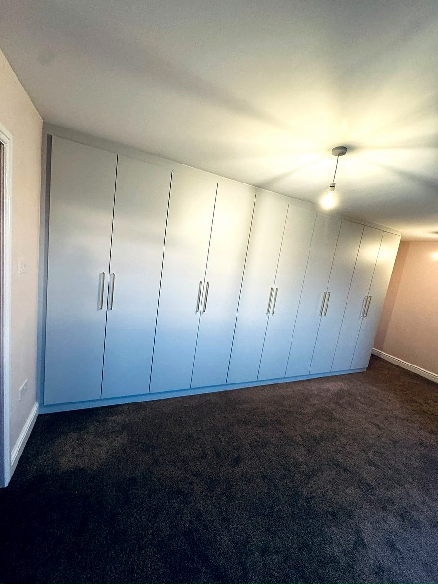 Bespoke wardrobe project #29 — a hand-finished piece by our studio