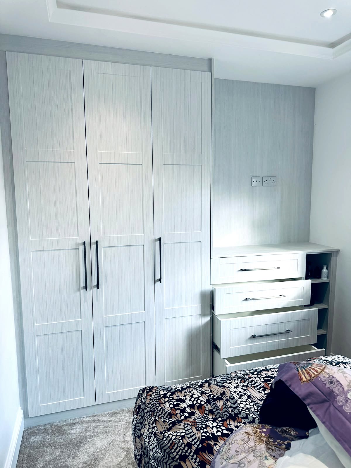 Bespoke Media Units — hand-finished bespoke project