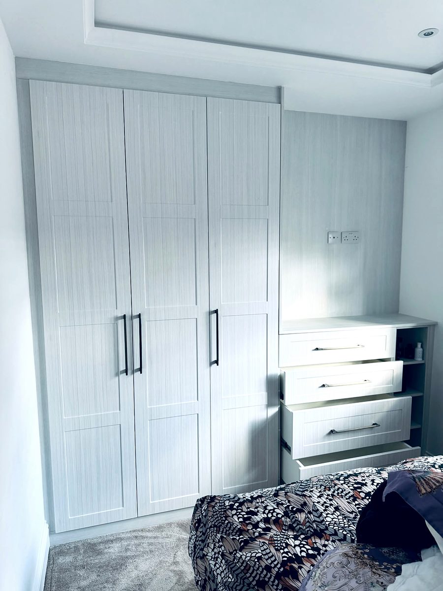 Bespoke wardrobe project #77 — a hand-finished piece by our studio