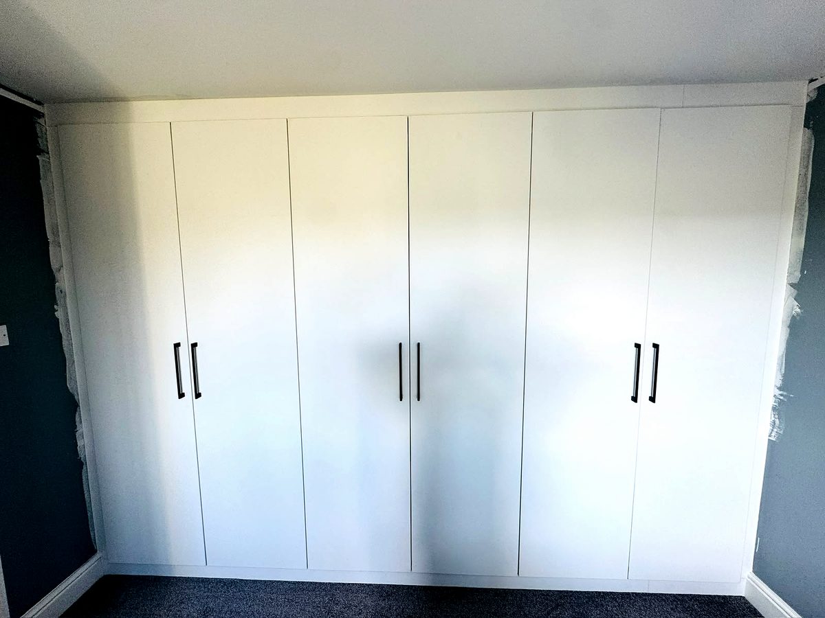 Bespoke wardrobe project #53 — a hand-finished piece by our studio