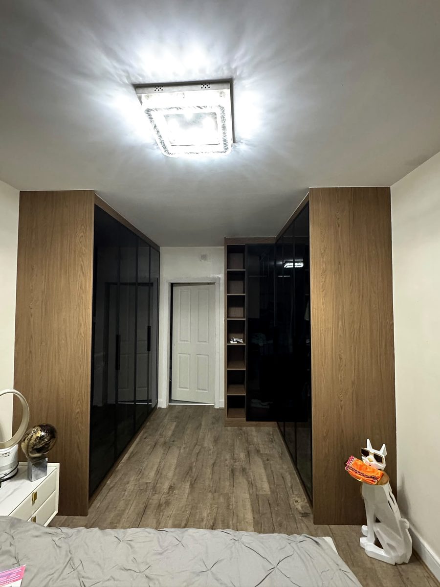 Bespoke wardrobe project #27 — a hand-finished piece by our studio